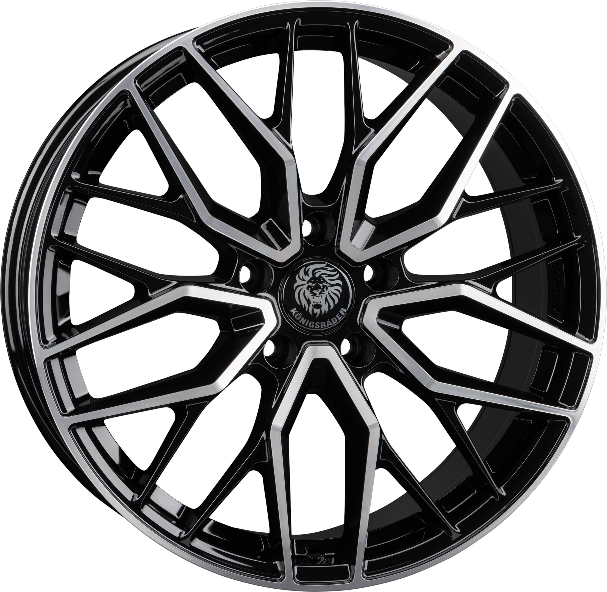 KONIGSRADER KR3 ZWART GEPOLIJST 4251674546219
